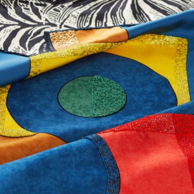 Embroidered Cavalier en Formes scarf 90 | Hermès USA